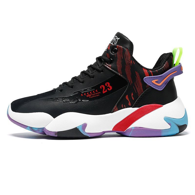 High-top shoes for men, foreign trade, four seasons new style basketball shoes, trendy student running shoes, casual shoes, men's sports shoes
